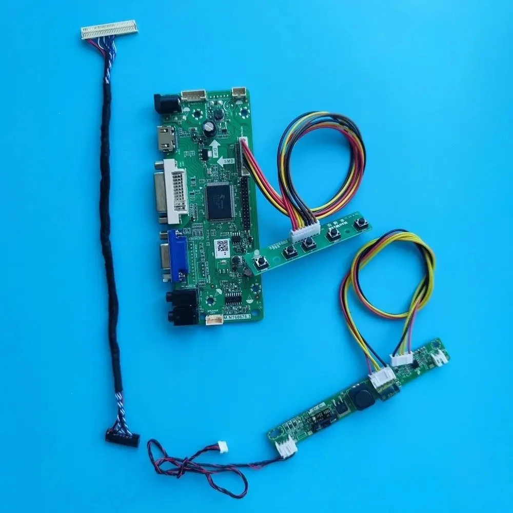 

Kit V236BJ1-LE1 VGA LVDS DVI LED M.NT68676 Controller board HDMI-compatible 30PIN 23.6" 1366X768 DIY