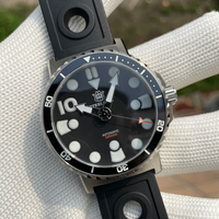 STEELDIVE Men Diver Watch Military Automatic Mechanical Wristwatch 2500ATM Waterproof BGW-9 Luminous Sapphire NH35 Ceramic Bezel