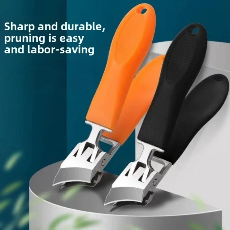 Tagliaunghie speciali antispruzzo Tagliaunghie in ABS di grandi dimensioni Pinze diagonali Strumenti per manicure Strumento per unghie per uso domestico