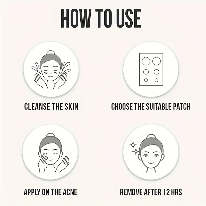 200pcs Star Acne Patches Invisible Pimple Cover for Face Oil Control Spot Treatment Cute Sticker for Covering Zits and Blemishes
