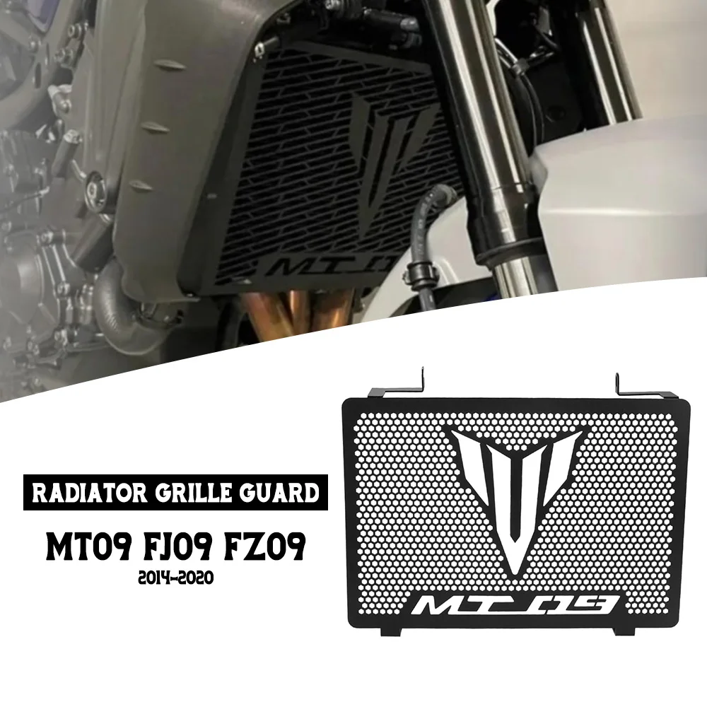 

radiator grill motorcycle FOR YAMAHA MT09 FJ09 FZ09 MT-09 2014-2015-2016-2017-2018-2019-2020 Radiator mesh guard Protection