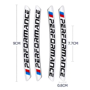 8 最佳銷售 汽車輪轂貼紙 - №3