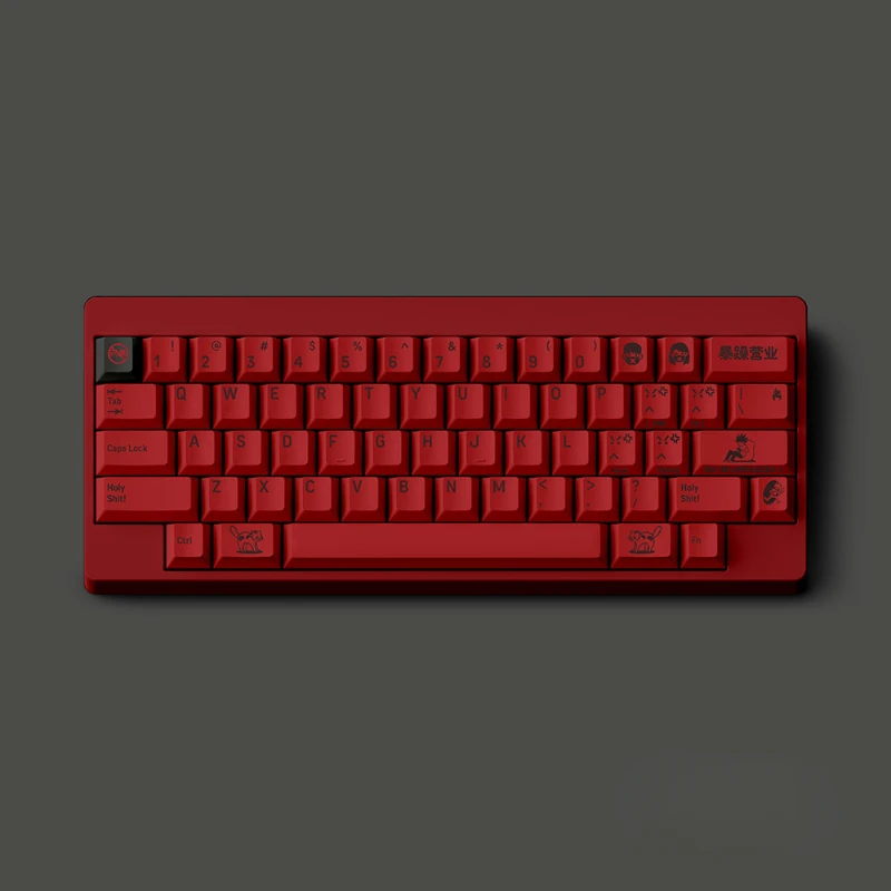 ECHOME Suspend Business Theme Keycap Set PBT Dye-sublimation Custom Keyboard Cap Cherry Profile Key Cap for Mechanical Keyboard