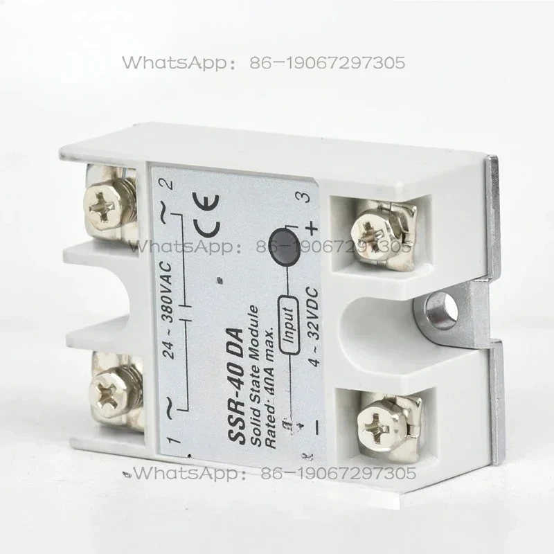 Applicable To SSR-40DA Single Phase Solid State Relay 40A Module Triac