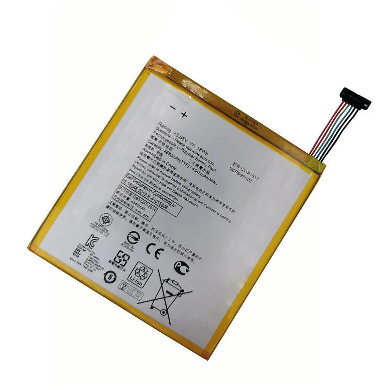 Batería de alta calidad 4680mAh C11P1517 para ASUS Zenpad 10 Z300M Z300CNL Z301MFL P028 P00L Z301M Z301MF P00C 3