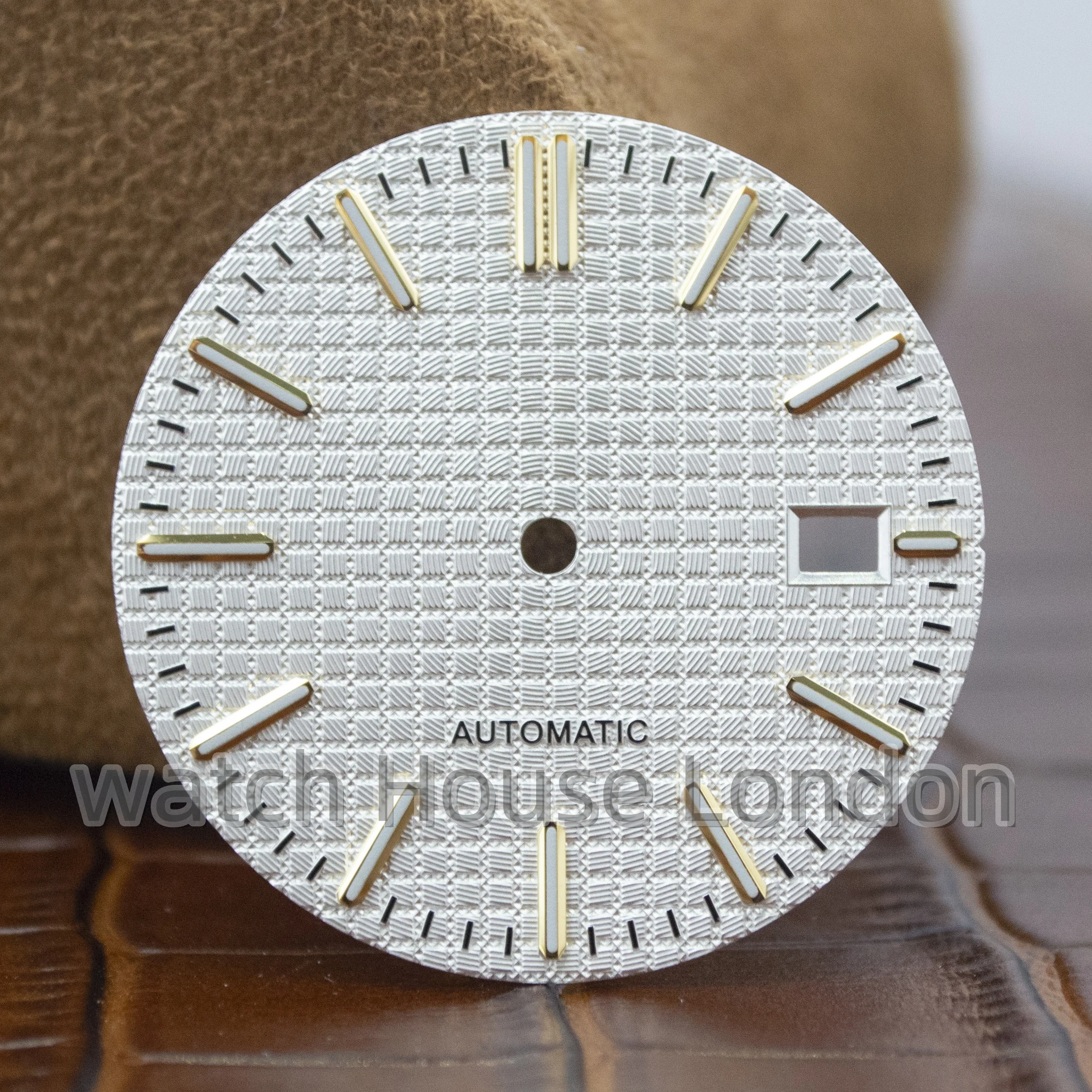 31.8 مللي متر NH35 الهاتفي الأيدي لحركة NH35A رويال أوك ap ساعة الطلب مؤشرات الوجه الإبر اكسسوارات الأخضر مضيئة ساعة أجزاء