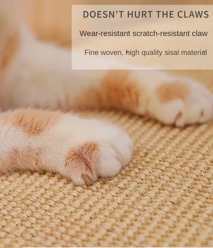 Cat Scraper  Sisal Pad  Cat Training Scratch Pad Table Leg Cat Scratcher Furniture Protection Mat Sofa Protector Scratch Carpet