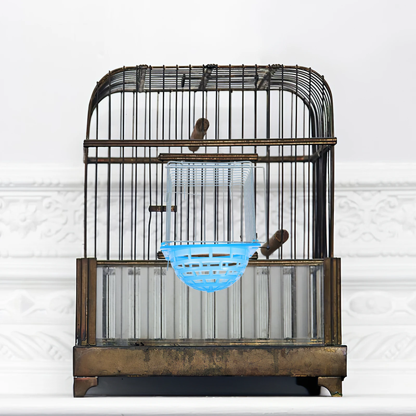 

Hanging Nest Box Parakeet Nesting Cage Bird Breeding Nest For Cage Outdoor Bird House Transparent Nesting Box For Parrots Mating