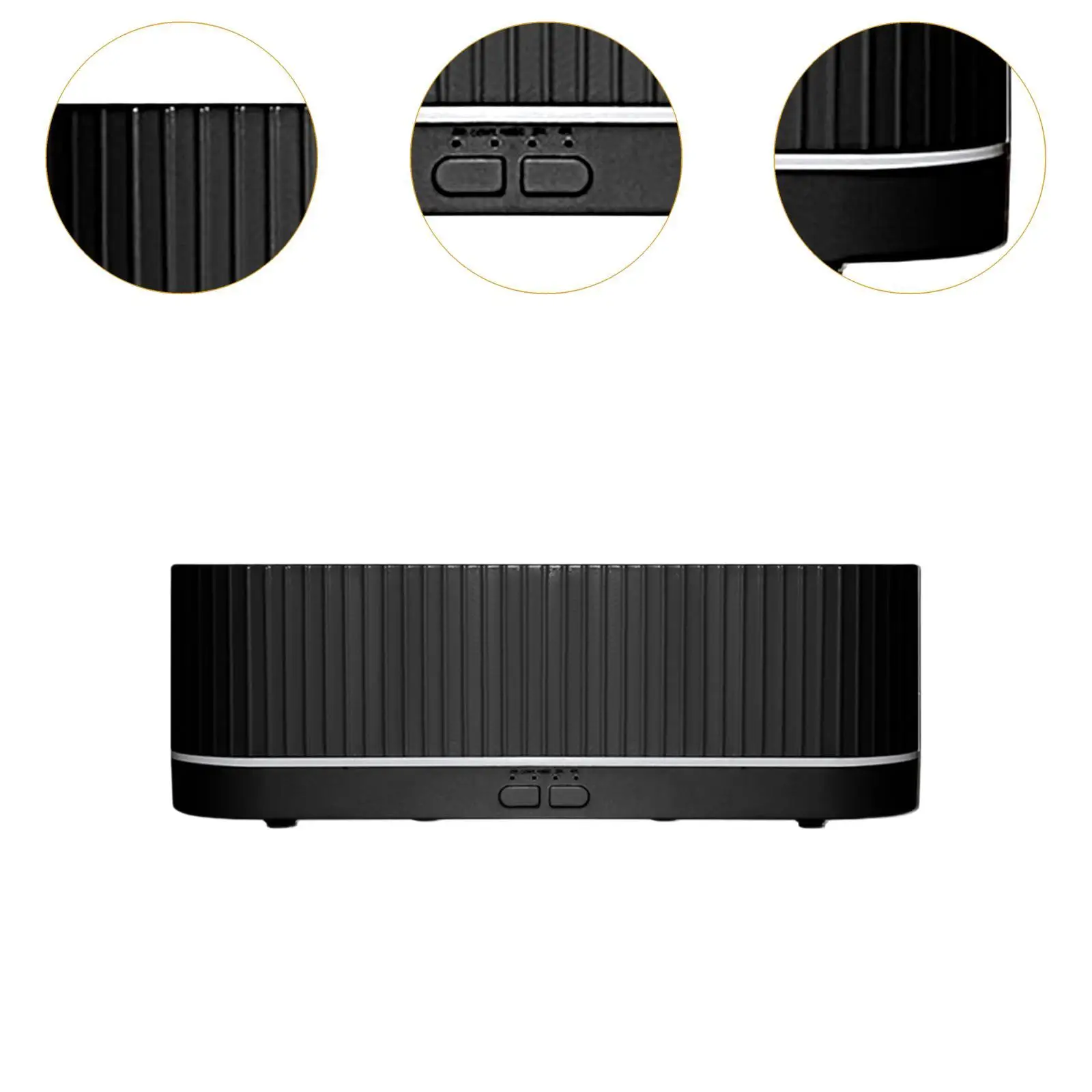 موزع روائح الزيوت العطرية متعدد الاستخدامات وفريد من نوعه وهادئ لسطح المكتب ومرطب هواء صغير لغرفة المعيشة بجانب السرير وغرفة الأطفال والمنزل