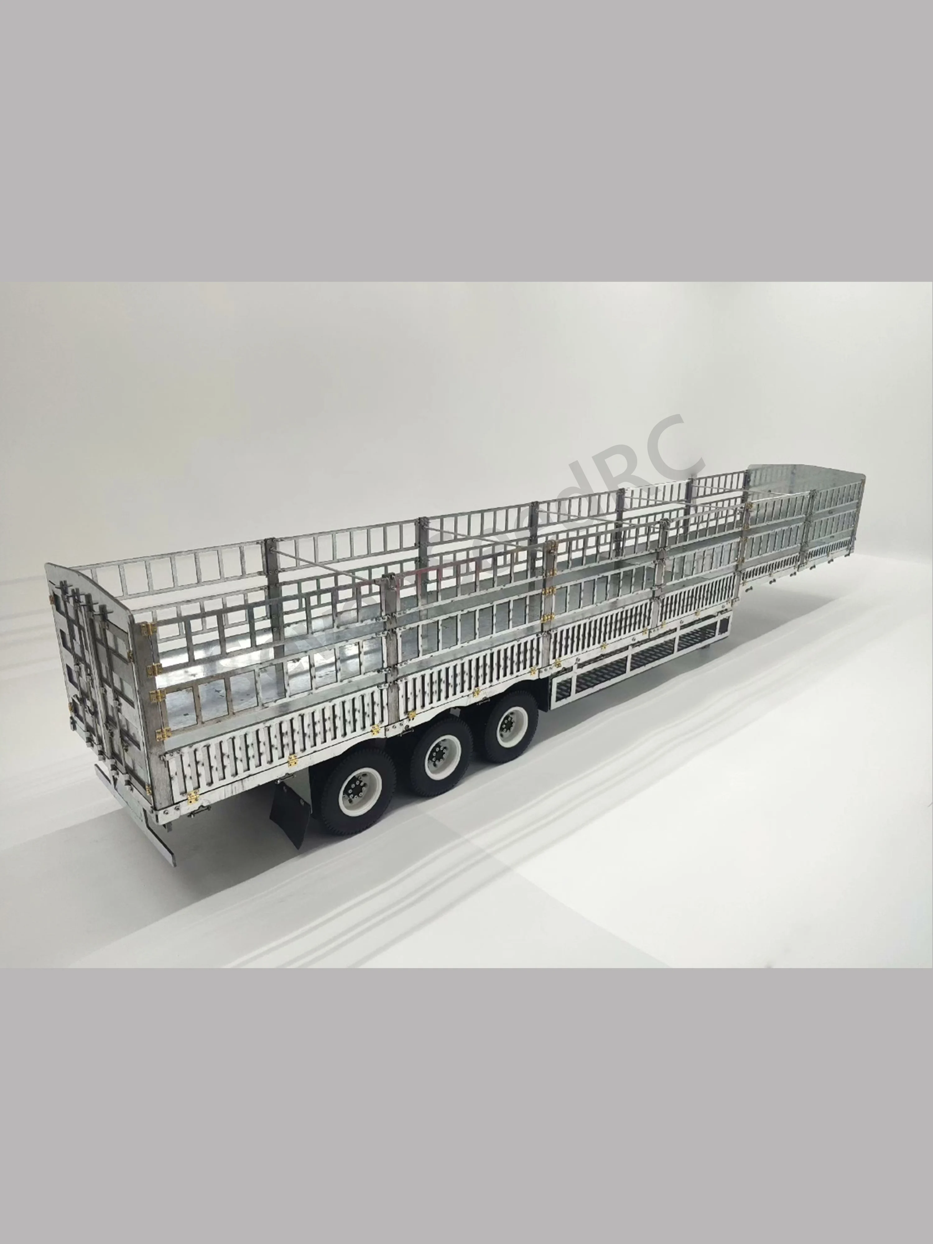 1/14 DIY Metal Material Tamiya Double decker transport trailer