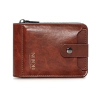 Luxury Large Capacity Solid Color Card Bag Casual Multi-card Slot RFID Male Wallet Clutch Bag Card Pocket Business Card Bag Man