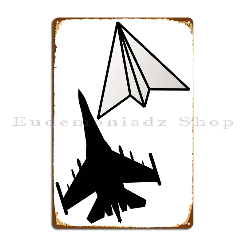 Jet Fighter Metal Plaque Poster Wall Custom Customize Printing Sign Personalized Tin Sign Poster