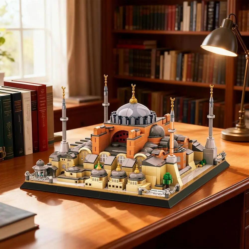 ハギア・ソフィア ランドマーク建築模型キット：大人とティーン向けのコレクタブルディスプレイギフト