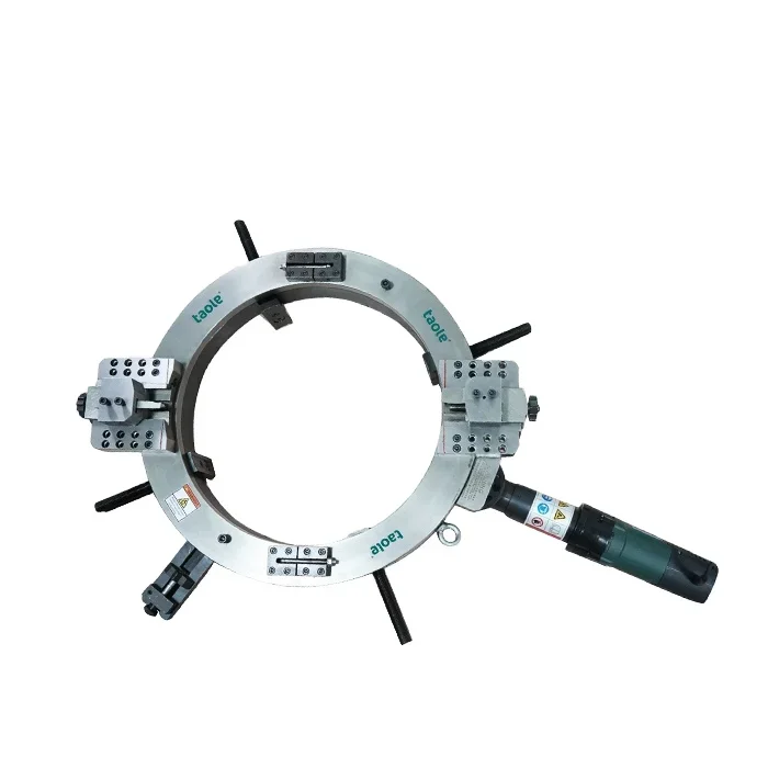 Pneumatic Portable Light Weight Tube Chamfering Stainless Steel Pipe Cold Cutting Beveling Machine Oce-230