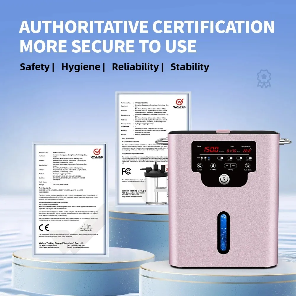 Рисунок 2 - Suyzeko 1500 мл машина для ингаляции водорода