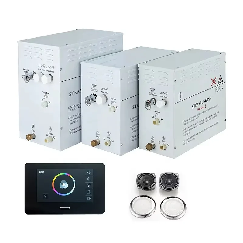 

WiFi APP Control Steam Generating Device Steam Electric Generator 3KW-18KW Steam Bath Machine Generator