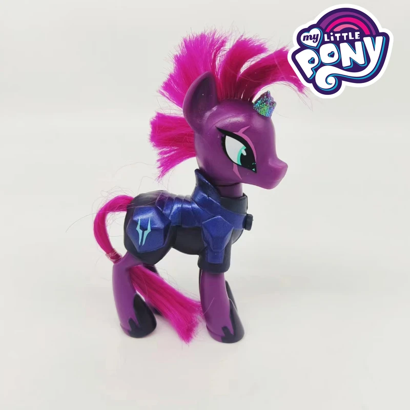 Genuine My Little Pony Anime Figures Tempest Shadow Fluttershy Sunset Shimmer Model Limited Edition Collection Ornament Toy Gift