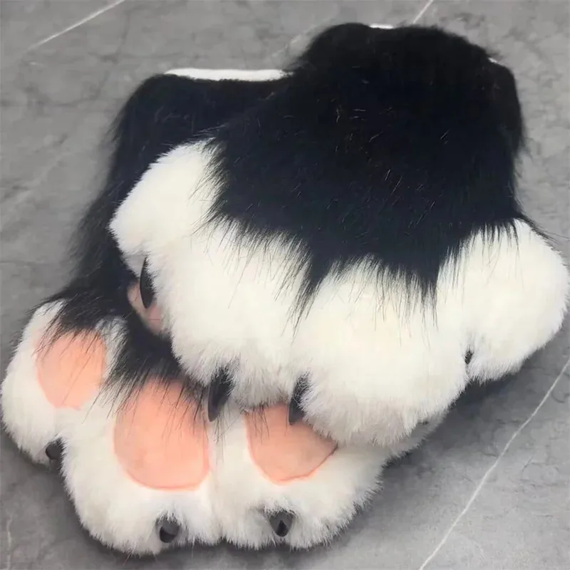 

Меховой костюм пушистый комплект, косплей, лапа Comiket, кигуруми, животное, кошка, кролик, кукла, костюм зверя, если 3