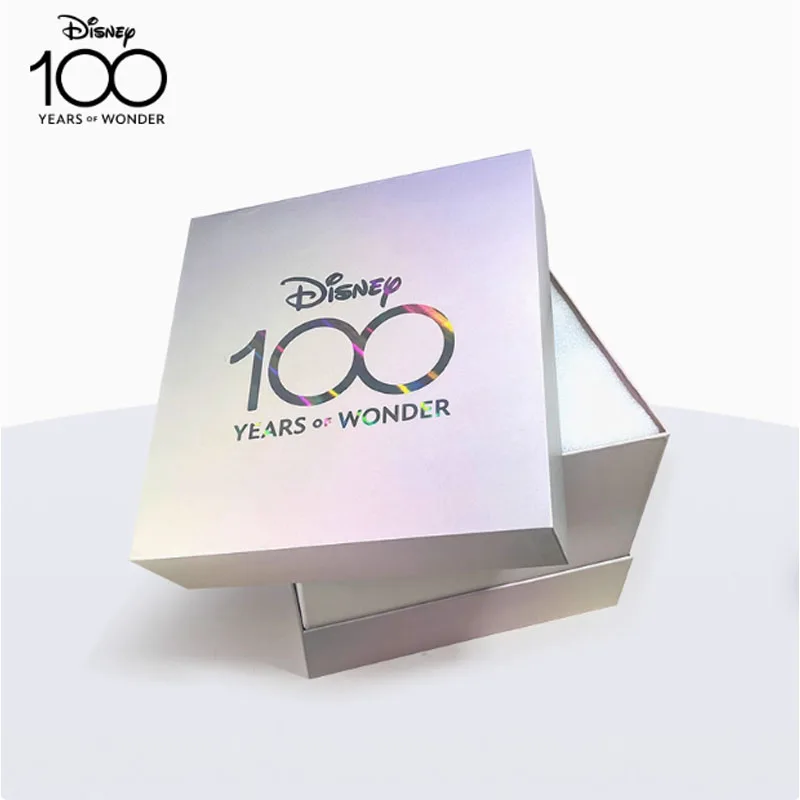 ديزني الأصلي المرآب عدة ميكي ماوس 100th الذكرى زخرفة والت وميكي شخصيات كرتونية لعب للأولاد هدية نموذج