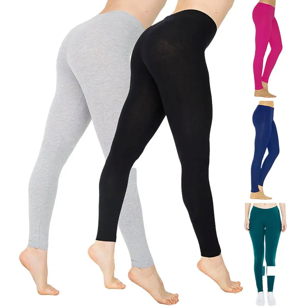 Women Yoga Pants Great Elasticity High Waist Sweat Absorption Breathable Exercise Soft Plus Size Women Leggings Women Clothing