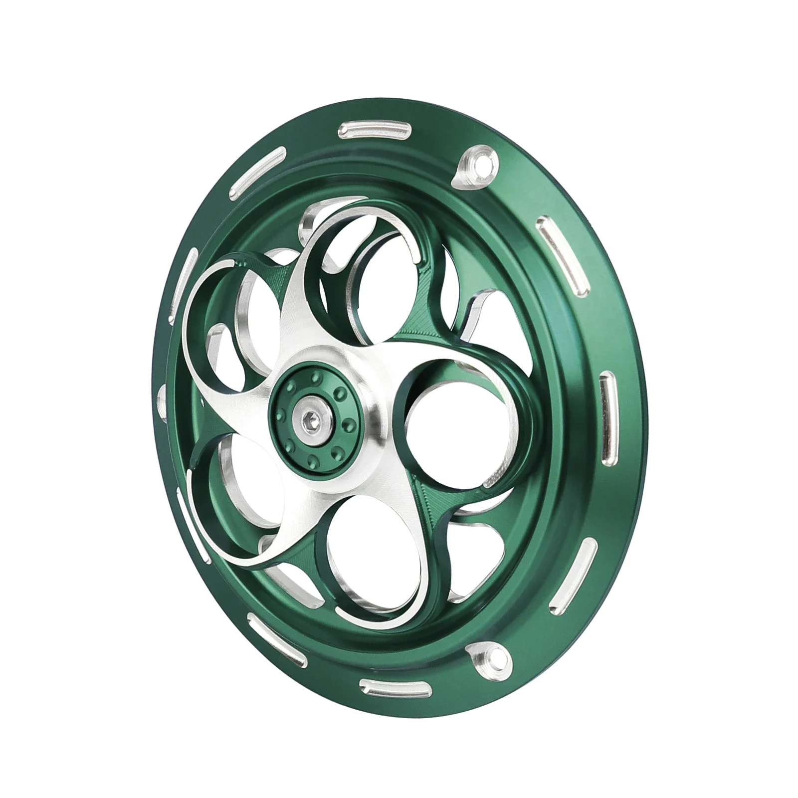 Motorbike Engine Fan Guard - Durable Aluminum Alloy Cooling Cover for Scooter Sprint & Primavera 150 (2013-2021) - Easy Install