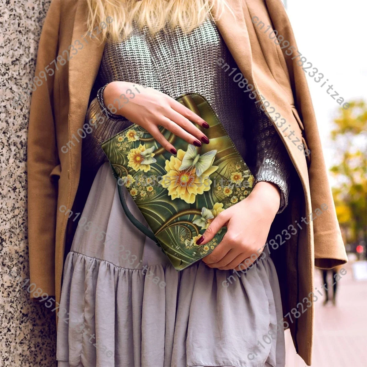 حقيبة يد نسائية جلدية بسحاب مقبض الكتاب المقدس حقيبة حمل الساخن بولينيزيا فرانجيباني طباعة الكتاب المقدس حقيبة عملية الكتاب المقدس حقيبة التخزين