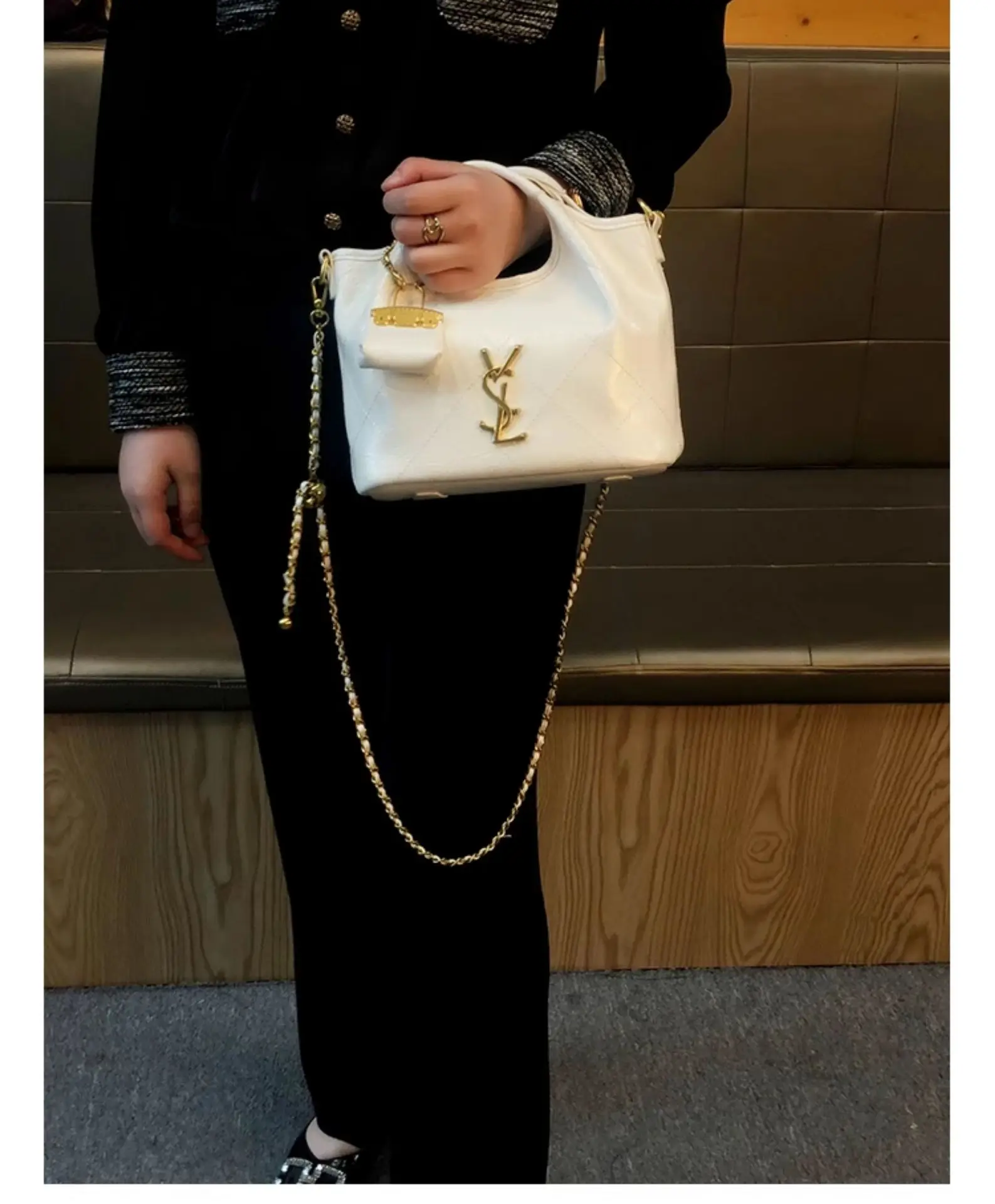 Шикарная сумка-ведро с ромбовидной вышивкой 2025 года. |   Элегантная женская сумка через плечо |   Универсальная стеганая сумка через плечо для ежедневного использования