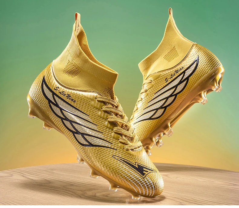 Professionelle Fußballschuhe Herren Fußballschuhe Society Fußballschuhe FG Ultraleichte Trainings-Fußballschuhe Outdoor-Sportschuhe – Detail 22