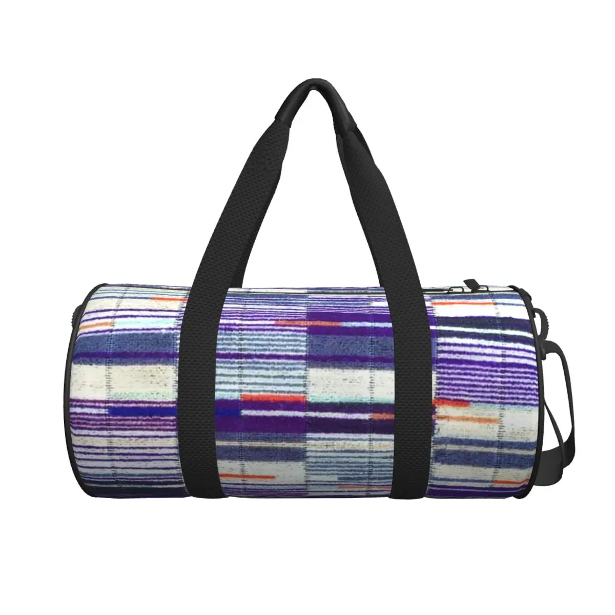

Elizabeth Line Underground Moquette Seat Cover Large Duffle Gym Bag Multi-Functional Duffle Travel Bags Handbags Fitness bag