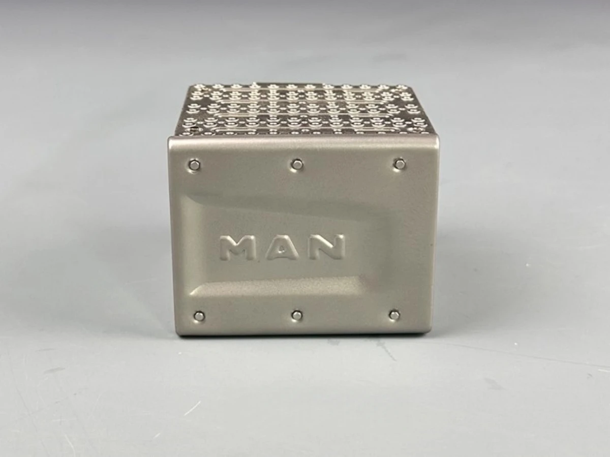

Scaleclub Tamiya MAN TGX Euro 6 Trucks Metal Exhaust box for 1/14 scale Remote Control toys accessories RC Truck Upgrade part
