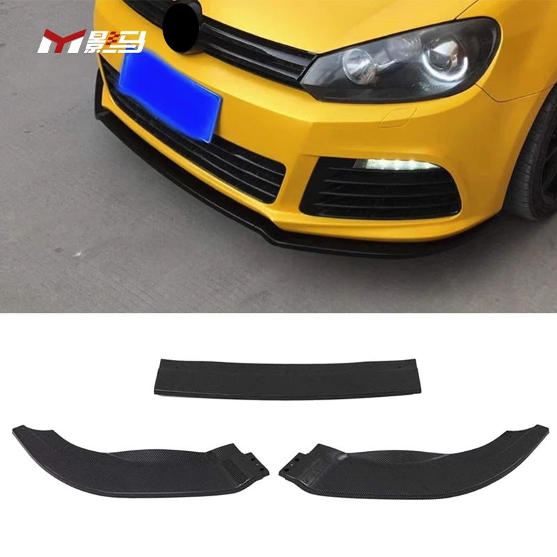 

3 шт., высококачественный передний бампер для VW golf 6 mk6 2008-2012