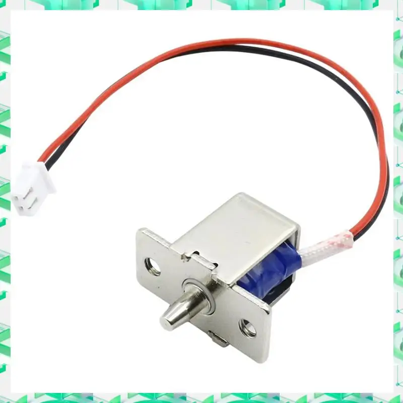 

3C Electron Mini Electronic Bolt Lock Compact Solenoid Electromagnet Door Lock Concealed Installation For Secure Access DC12V-1A