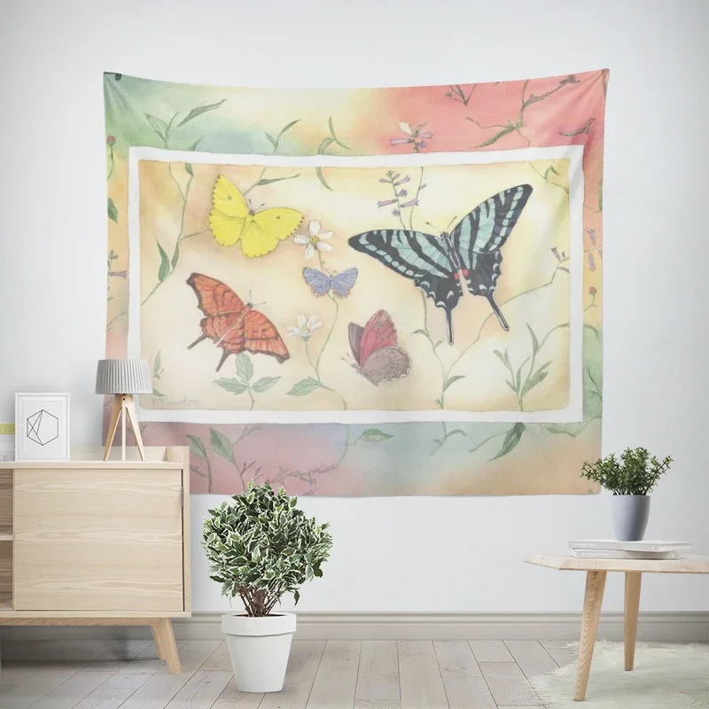 Modern Wall Decoration Aesthetics Home Hawaii Tapestry Rural Nostalgia Hanging Large Fabric Autumn Bedroom Hanging Fabric