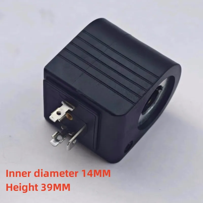 Solenoid Coil M14.31.0002 DC24V Loader Coil 1902741 Inner Hole 14MM Height39MM DC12V