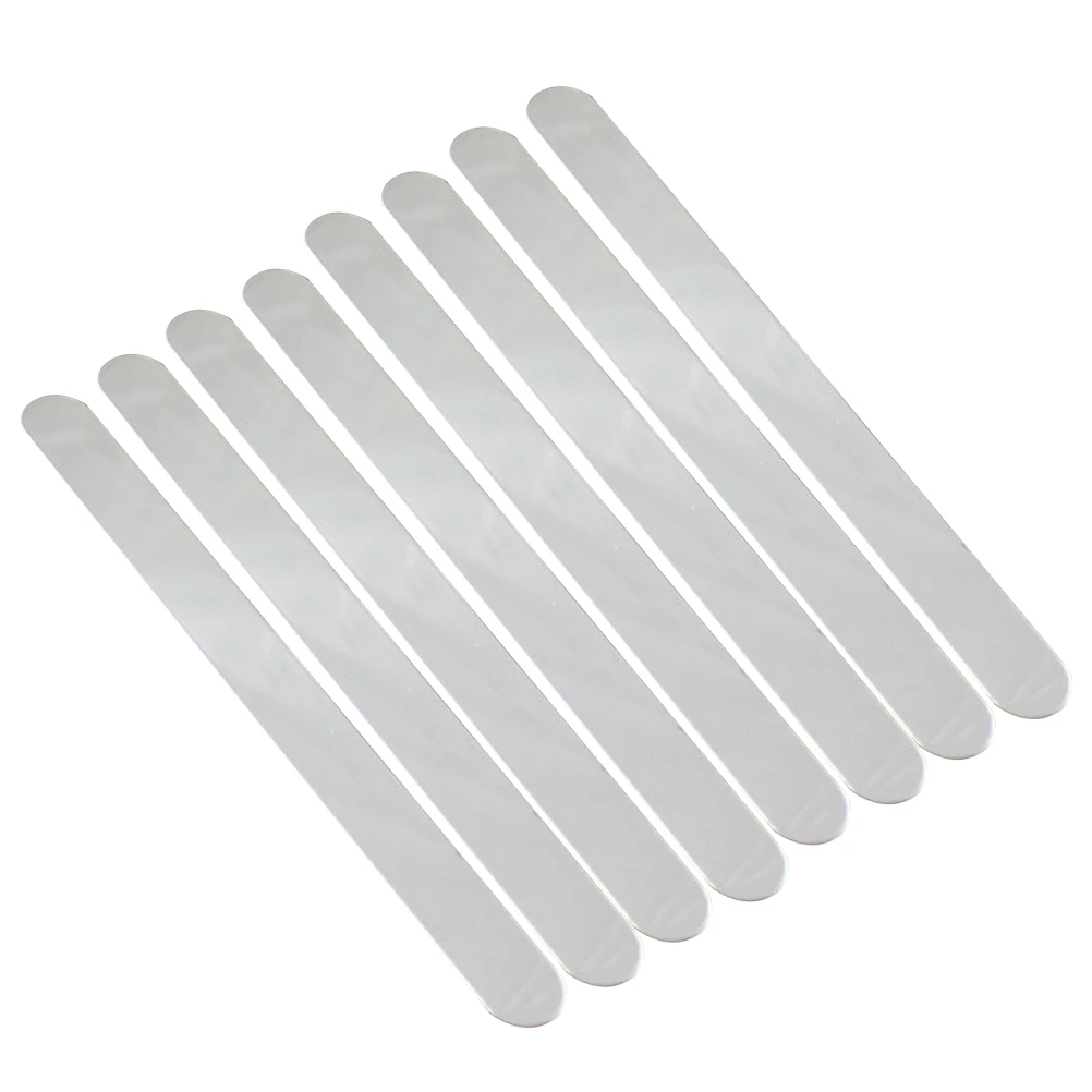 

8PCS StainlessSteel BraceletInner Core Reusable Durable AntiRust MatteBack MirrorFront DIY JewelryMaking Mold Handmade