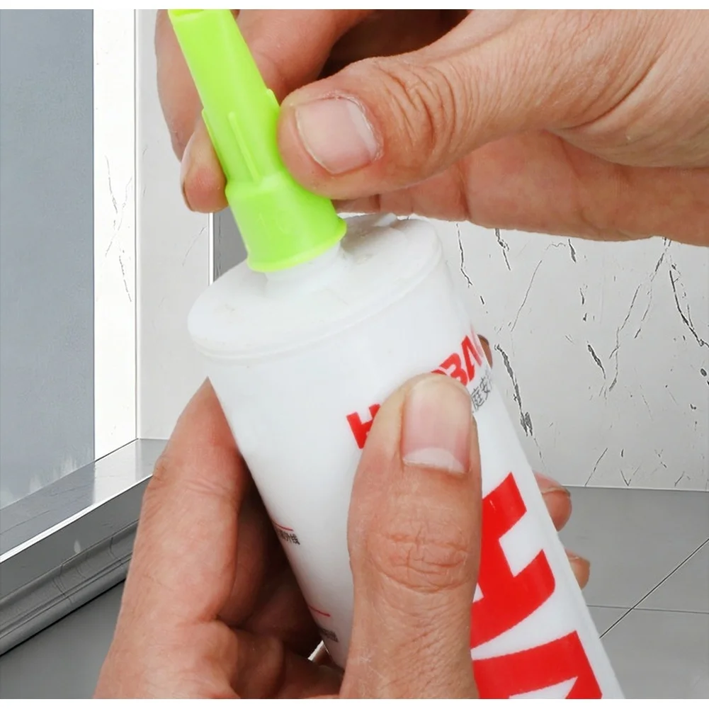 ABS Gluing Nozzle Set for Structural Glue Glass Glue Beauty Glue 19 Tips 4 Accessories 5 Rubber Caulking Tools