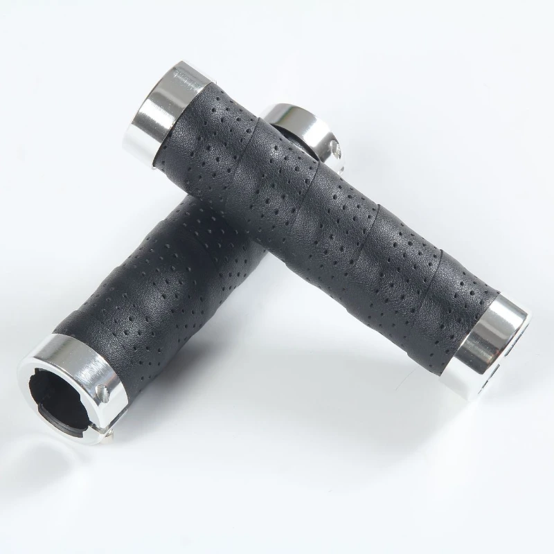 Four-color Optional Grips Super Fiber Leather Winding Bicycle Leather Handle Car Handled Sleeves Commuter Sleeve Bike Grips