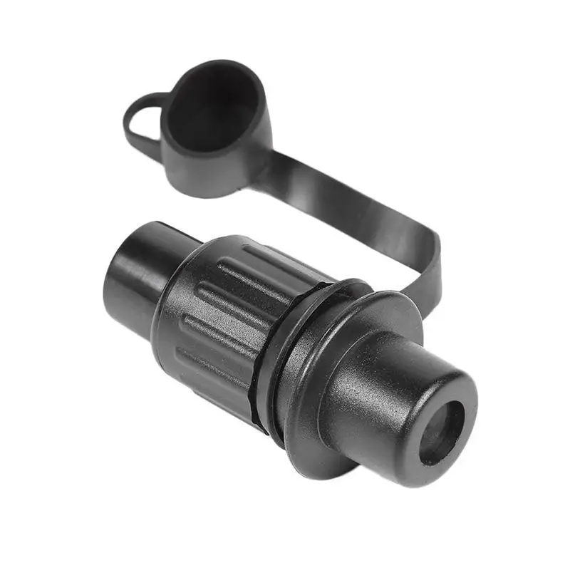 12V 3 Pin Round Trailer Socket Connectors Motorhome Power Cord Plug For Trailer Caravan Truck Waterproof Insulating