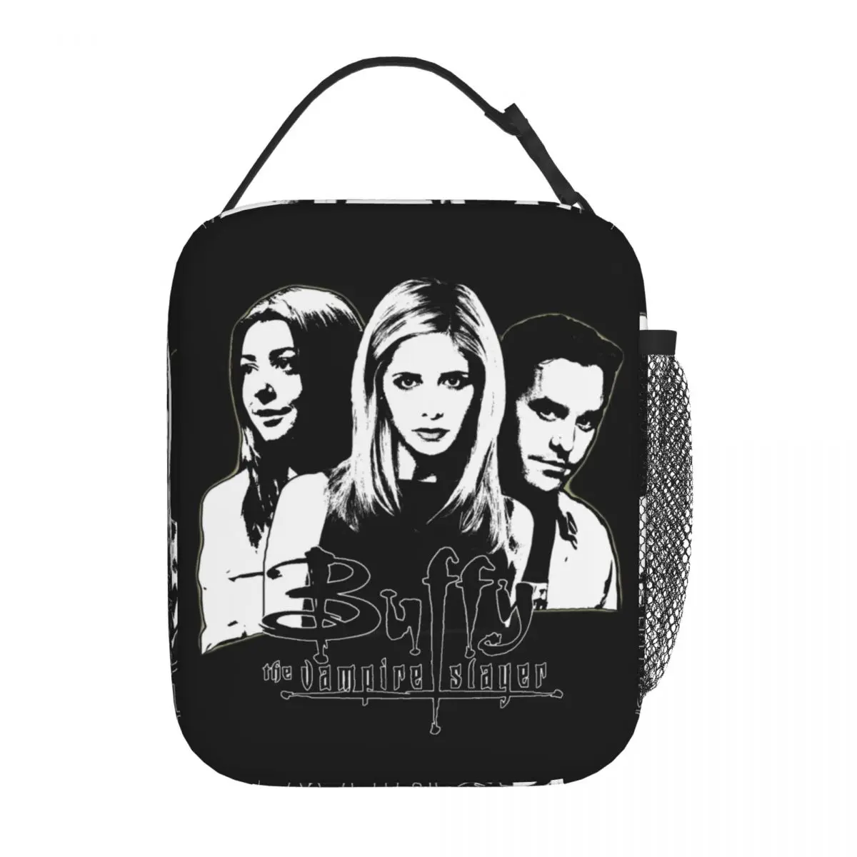 

Изолированные сумки для обеда «Баффи, истребительница вампиров», многоразовая термосумка большой емкости, ланч-бокс, сумка для еды для пляжного пикника