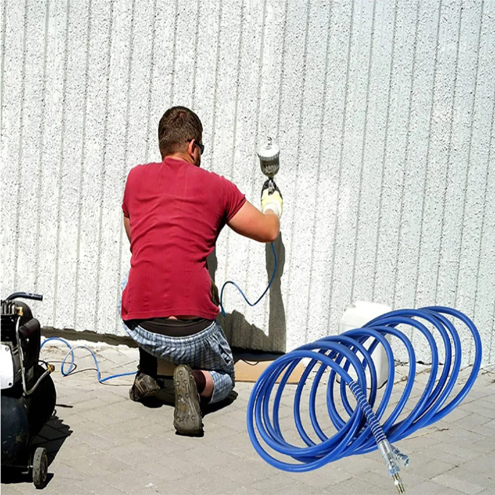 10-40M High-Pressure Cleaning Tube 7250PSI Airless Spraying Machine Spray Painting Hose High-Pressure Water Cleaning Hose Tool