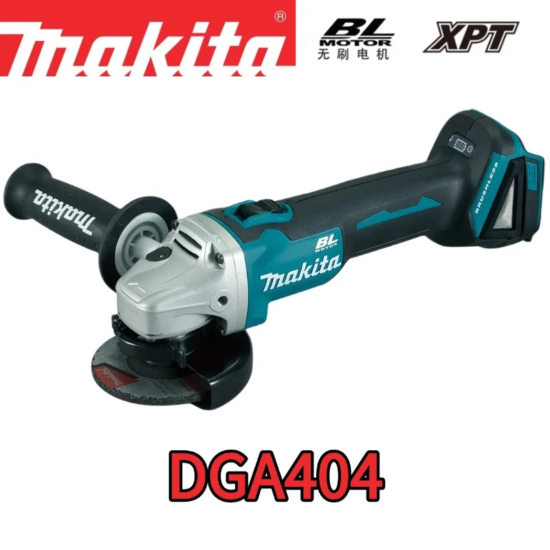 Originele Makita DGA404 100 mm slijpmachine 8500 RPM 4,0 m/s2 Trillingscontrole 80 dB Geluidsarme Power Match AC Tools Professioneel gebruik