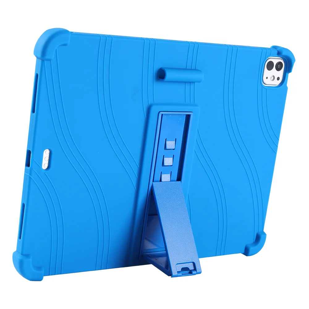 Case For New iPad Pro 13 Inch (2024 Model, 7th Generation) Tablet Safe Shockproof Silicone Stand Cover