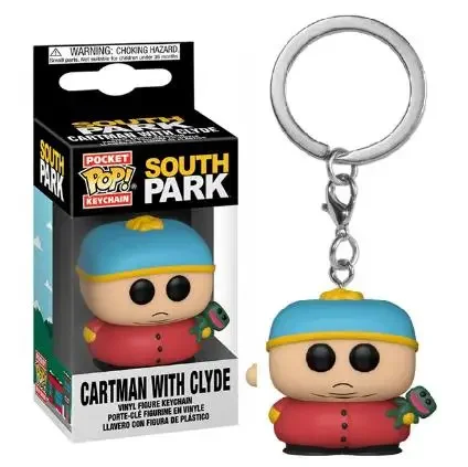 New Funko POP Pocket Keychain South Park Kyle Stan Zombie Kenny Cartman Movable Doll Model Toy Children's Birthday Gift - view 6