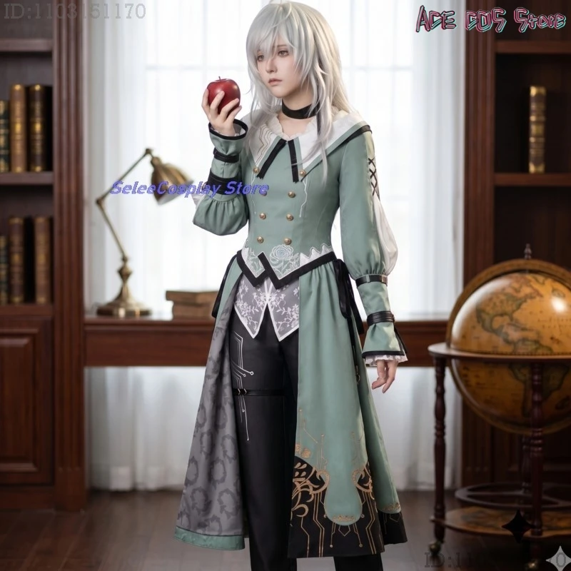 Costume complet de cosplay pour adultes, personnage de jeu d'anime Halloween Error Salvation Mathis Cian Luca, tenue de jeu de rôle Roy Ramit