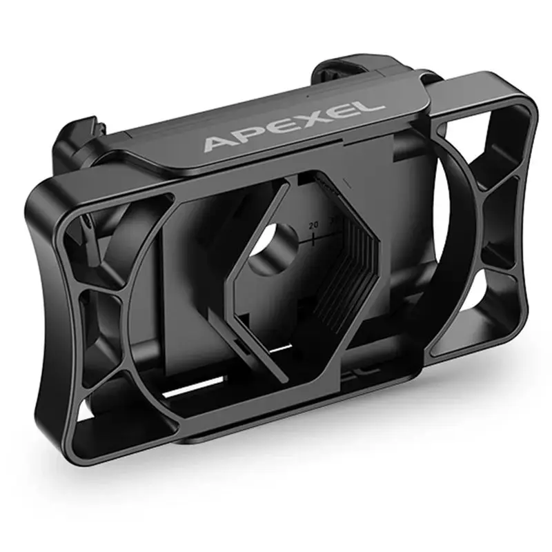 APEXEL Universal Telescope Phone Adapter For Monocular Binoculars Microscope Eyepiece Diameter Phone Holder Clip Easy Install