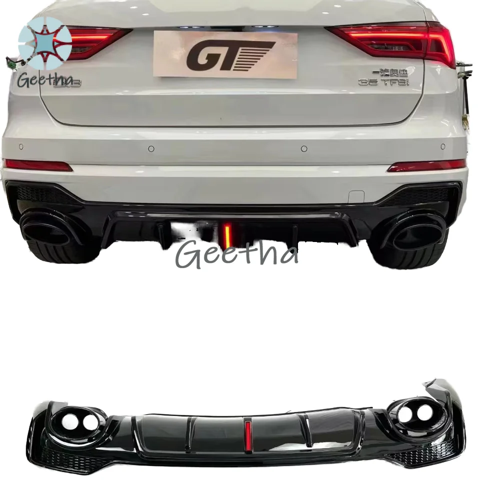 

For New Style Carbon Fiber Rear Bumper Diffuser Fit For Audi RS3 S3 A3 8Y 21-24 High Quality Fitment