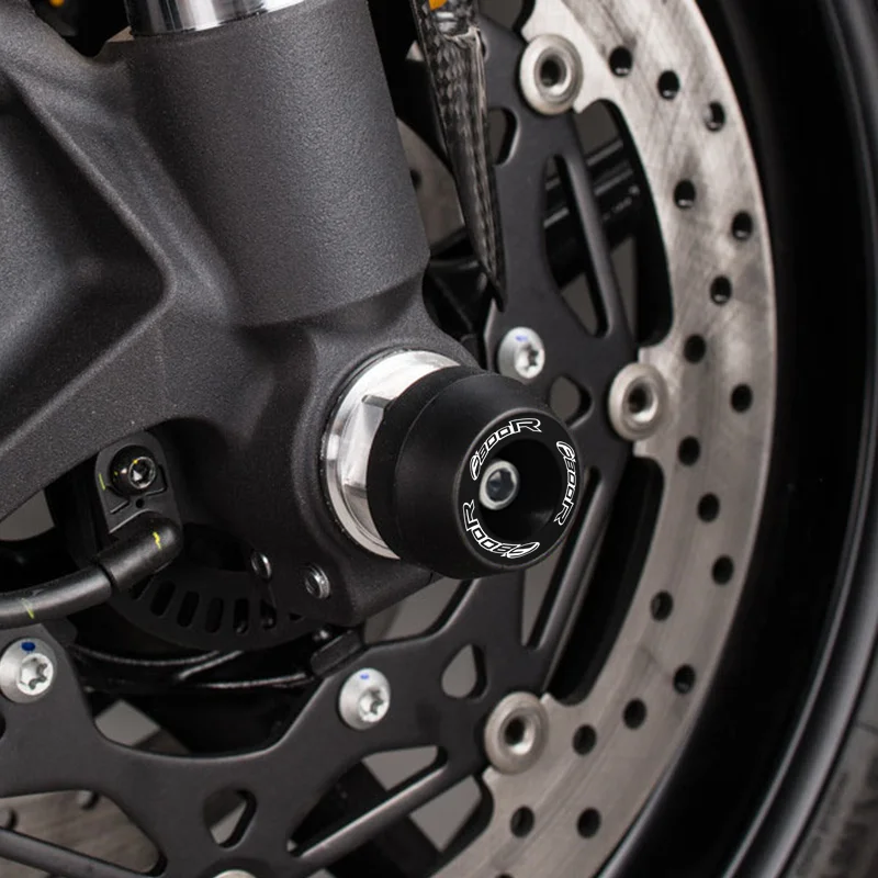 NEW Motorcycle Front Wheel Fork Axle Slider Cap Crash Protector Pad For F800R F800S f800r f800s Motorbike Falling Protection Kit