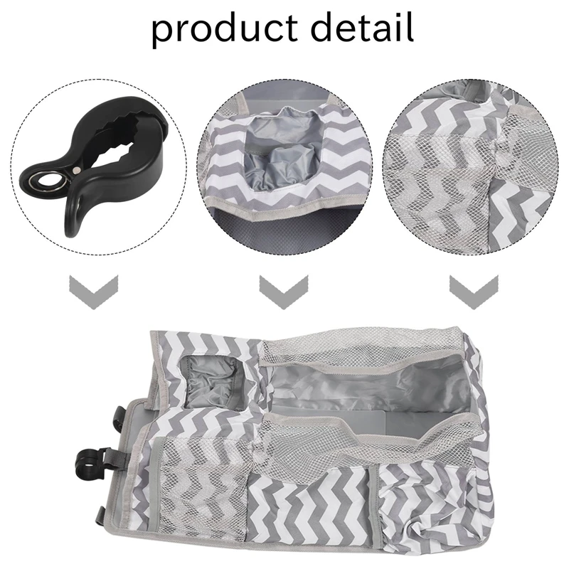 Hängende Windel Caddy Babybett Organisation Baby Windel halter Baby Produkt Veranstalter