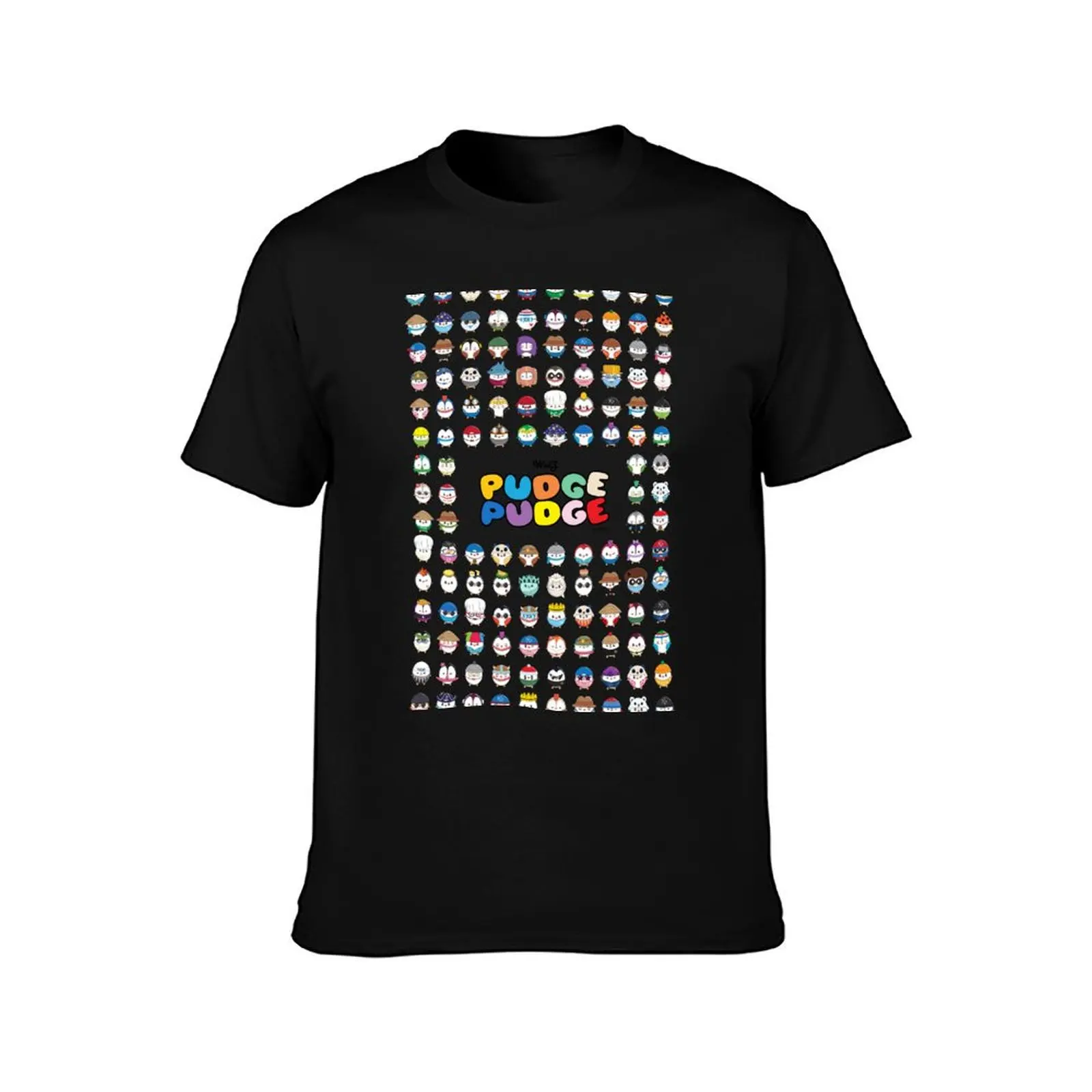 Pudge Pudge T-Shirt Big and Tall Casual T-Shirt