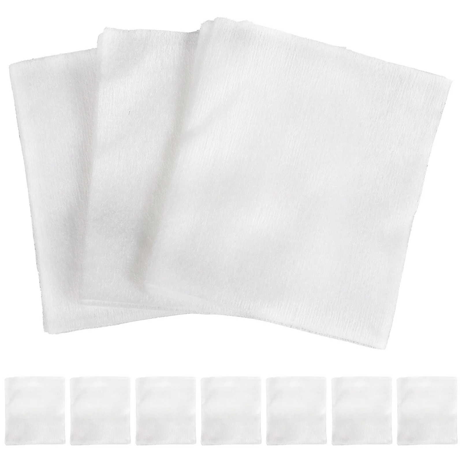 

200 Pcs Thin Cotton Pads Makeup Remover for Face Nail Polish Cleansing Wipes Eyelash Removal Facial